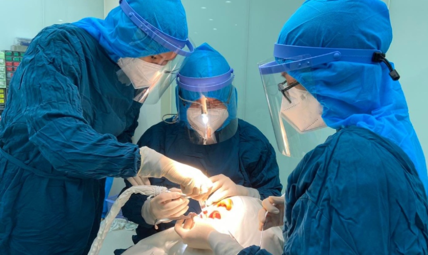 Quá trình phẫu thuật cần được vô trùng tuyệt đối