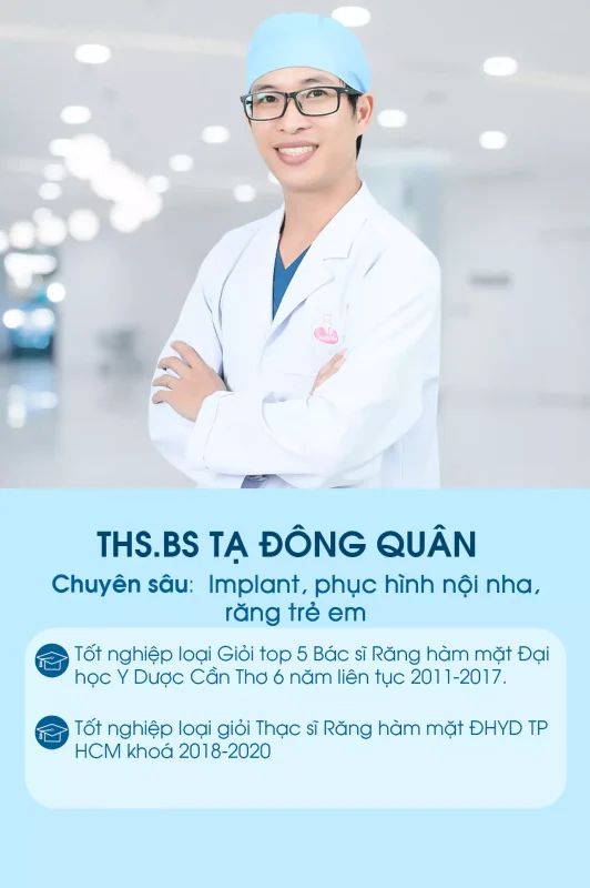 Thạc sĩ Bác sĩ Tạ Đông Quân
