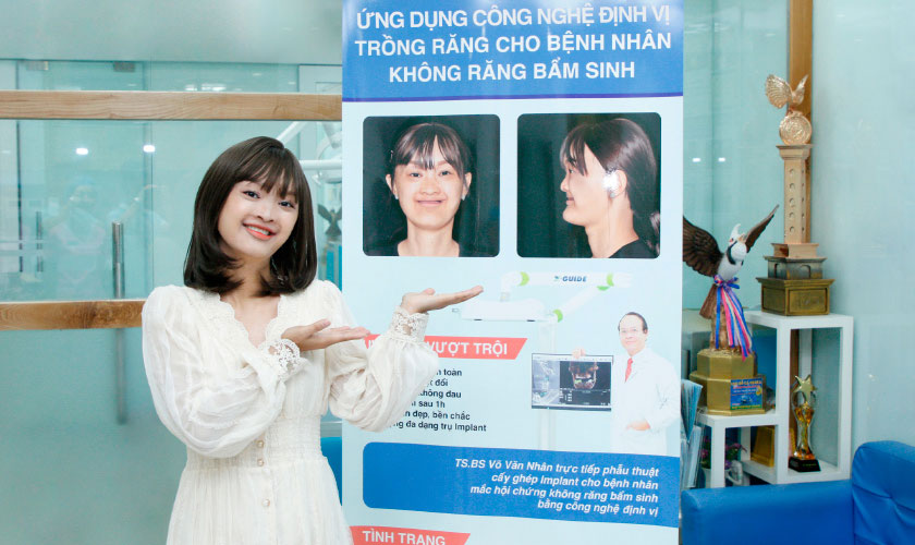 Cấy ghép Implant với công nghệ định vị X-Guide Navigation mang lại hàm răng chắc khỏe, bền đẹp