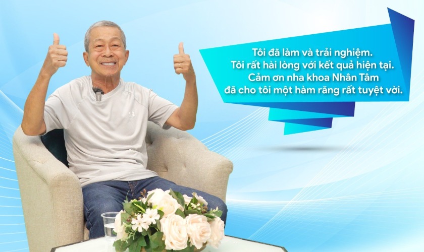 Việt kiều Mỹ trồng răng implant tại Implant Center
