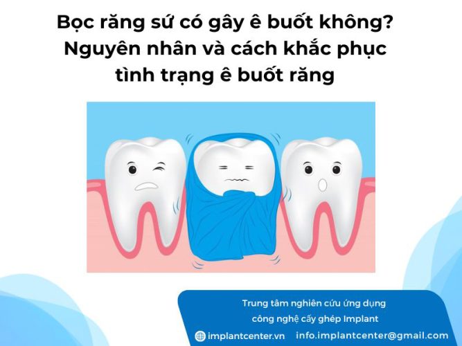 Bọc răng sứ có gây ê buốt không? Nguyên nhân và cách khắc phục tình trạng ê buốt răng